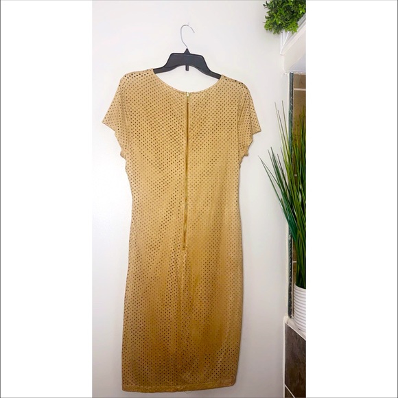 Bisou Bisou Suede Dress - Picture 2 of 5